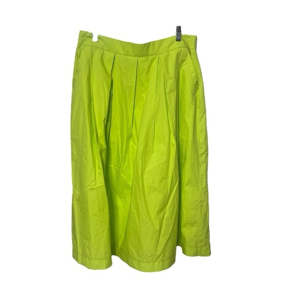 Body bag By Jude Sussex Skirt Women’s L Lime Green MIDI Full - Picture 2 of 8